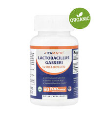 Vitamatic, лактобактерии гассери, 12 млрд КОЕ, 60 капсул
