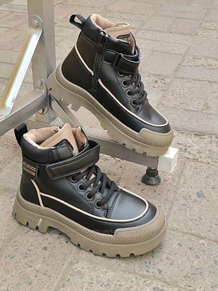 Демі черевички на плюші 30р