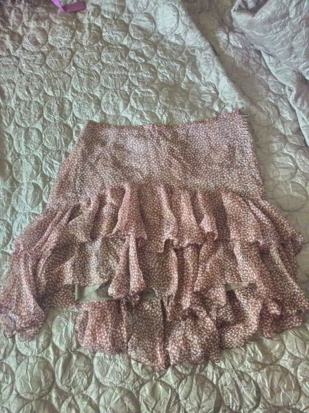 красивая шелковая юбка Naf-Naf