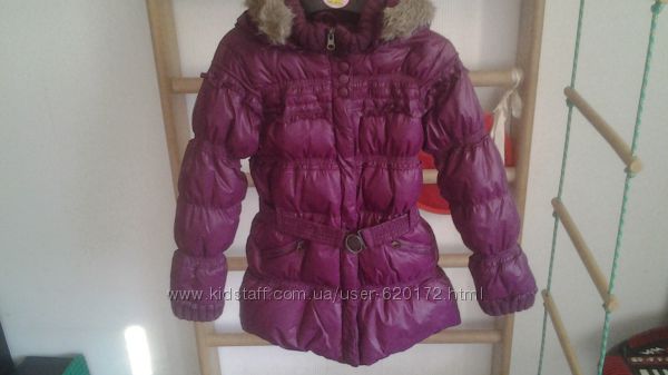 Куртка-пуховик зима CHICCO р128 на 7-8лет отличное состояние