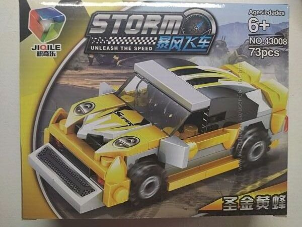 Конструктор Гоночная Машина Storm 43008  73 дет 