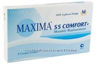 Контактные линзы Maxima 55, Maxima 55 uv vial, Maxima SiHy, Maxima elite
