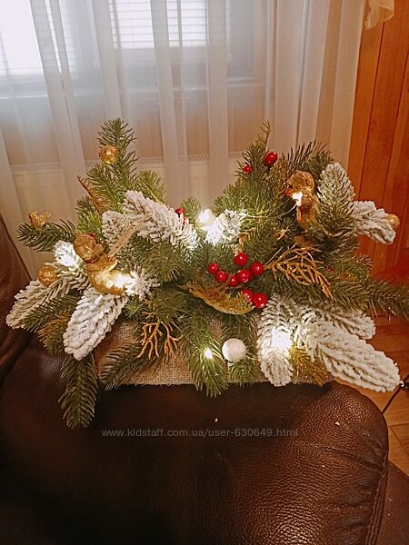 Новорічна композиція, Новорічний декор, Новий рік 