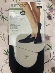 Підслідники esmara, короткі шкарпетки ladies footsies р.35-38, 39-42
