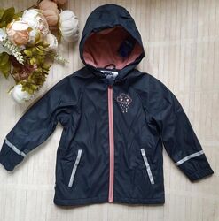 Куртка дощовик на флісі непромокаєма хмарка lupilu