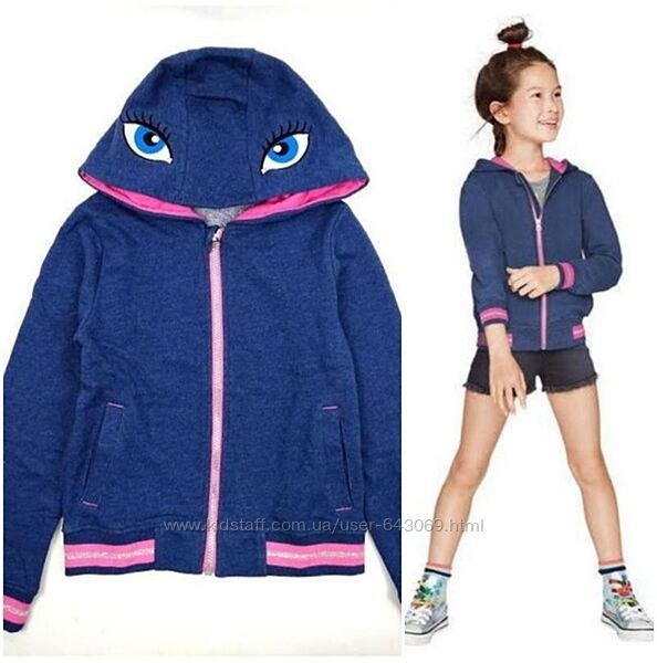 Кофта худі двонитка pepperts by hiedi klum 134-140 синя