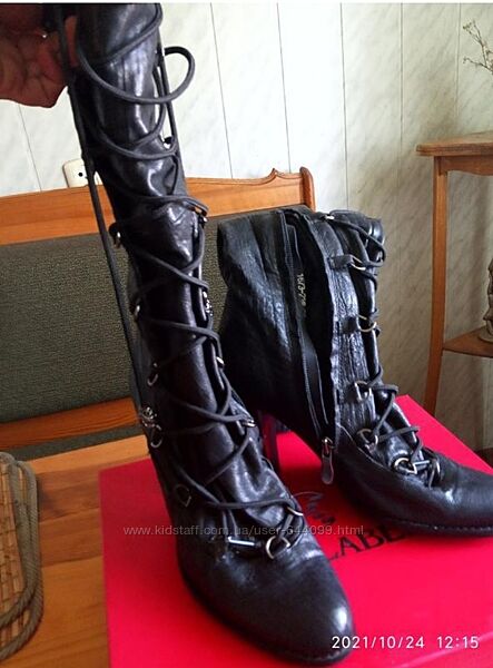 Сапоги Кожаные CARLABEI 36 р