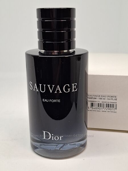 Новинка 2024 Christian Dior Sauvage Eau Forte