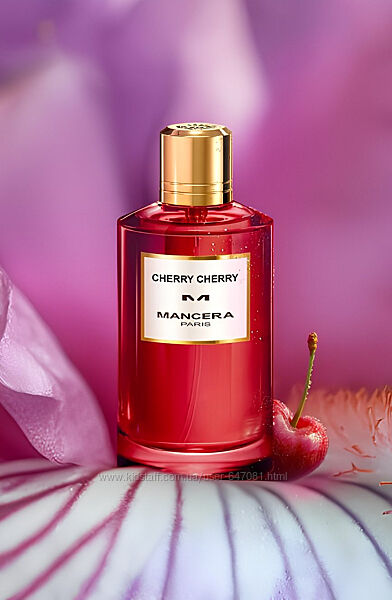 Новинка Mancera Cherry Cherry аромат чорної вишні67