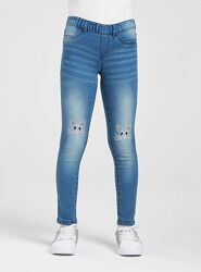Классные джинсы, джеггинсы с мордашками от Тerranova