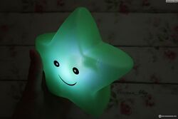 Ночник детский Светильник светодиодный Звезда LED лампа в детскую комнату 