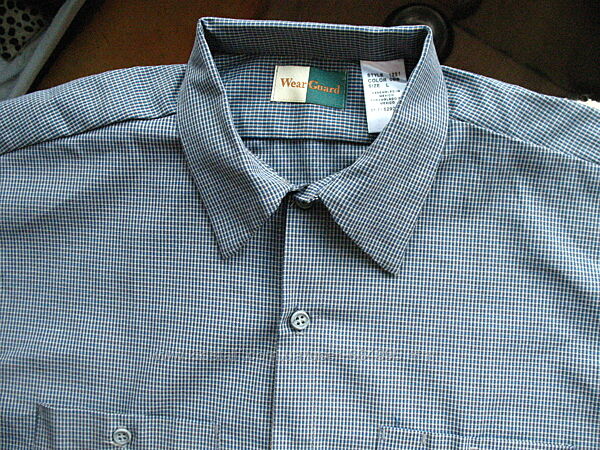 Рубашка из плотного коттона. размер L. новая. коттон хлопок