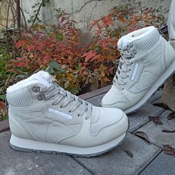Женские зимние ботиночки ТМ Restime pwz18839 white