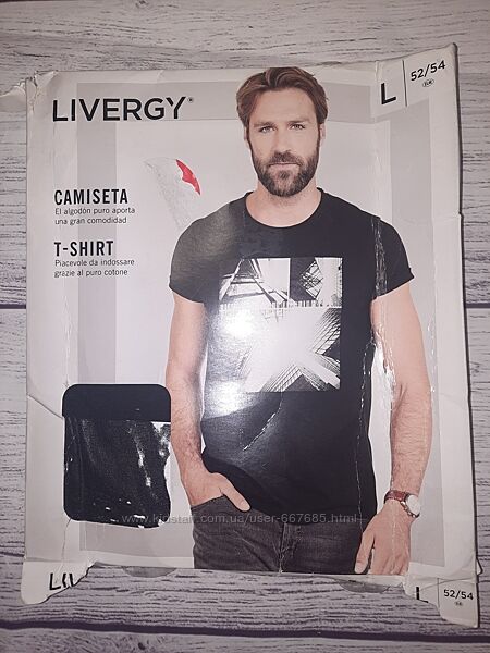 Мужская футболка Livergy
