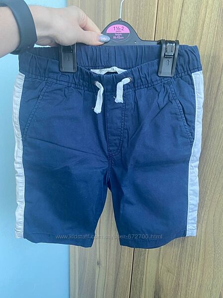 Котоновые шорты для мальчика 6-7 лет H&M