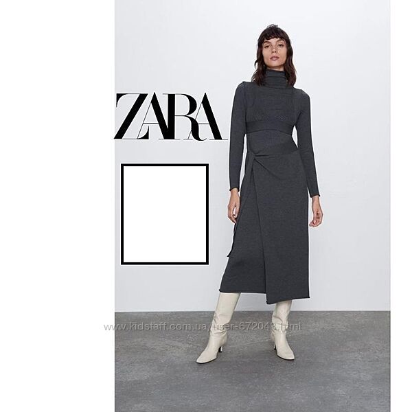 Zara тепле ніжне плаття 