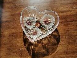 Конфетница waltherglass сердце цветы