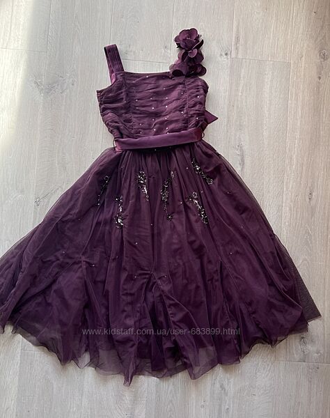 Красивое нарядное платье H&M на 12-14 лет р.158