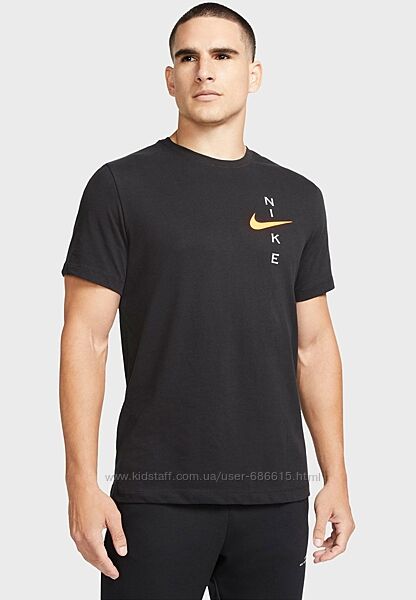 Футболка муж. Nike Training logo graphic t-shirt in dark арт. DH0309-010