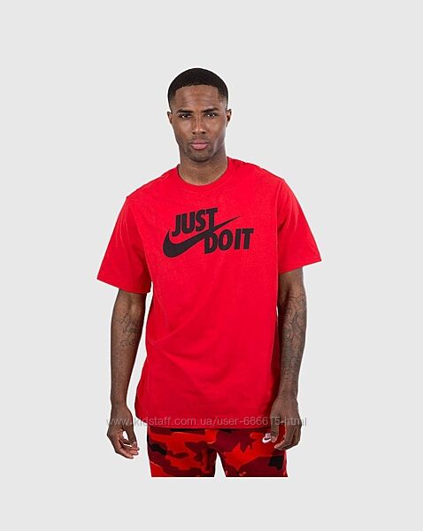 Футболка муж. Nike M NSW TEE JUST DO IT SWOOSH арт. DX1986-657