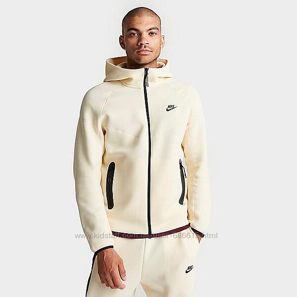 Кофта муж. Nike Tech Fleece Full-Zip Hoodie Grey арт. FB7921-113
