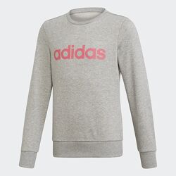 Кофта дет. Adidas Sudadera Essentials Linear Gris Traininn арт. EH6156