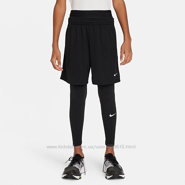 Леггинсы детские Nike Df Tight 24 Black арт. FJ6821-010
