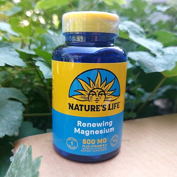 Natures Life, magnesium, магний 