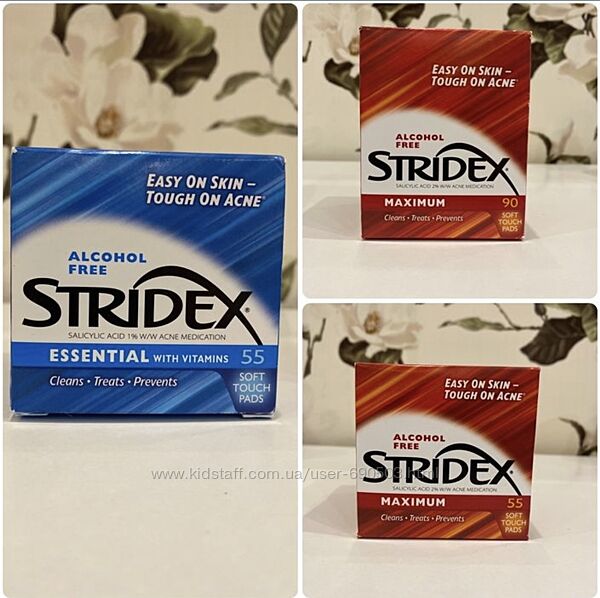 Stridex серветки від суне