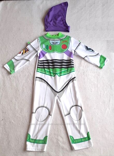 Костюм крила капюшон Базз Buzz lightyear, довжина 86 см.