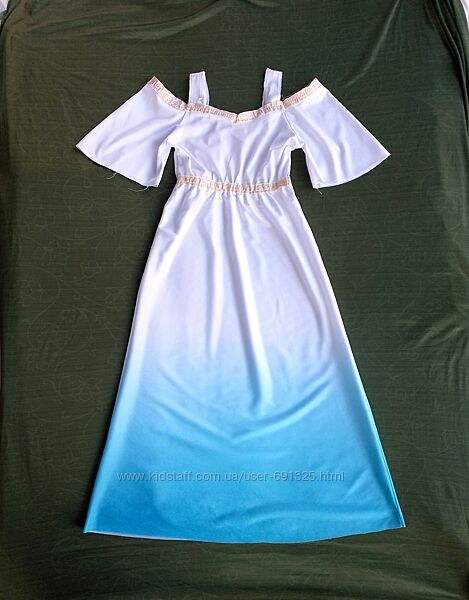 Костюм карнавальний грецький арфа сукня довжина 100 см.