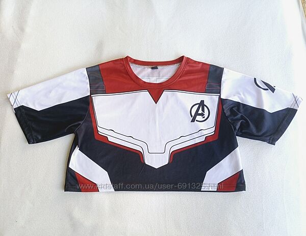 Футболка Месники, довжина 43 см.