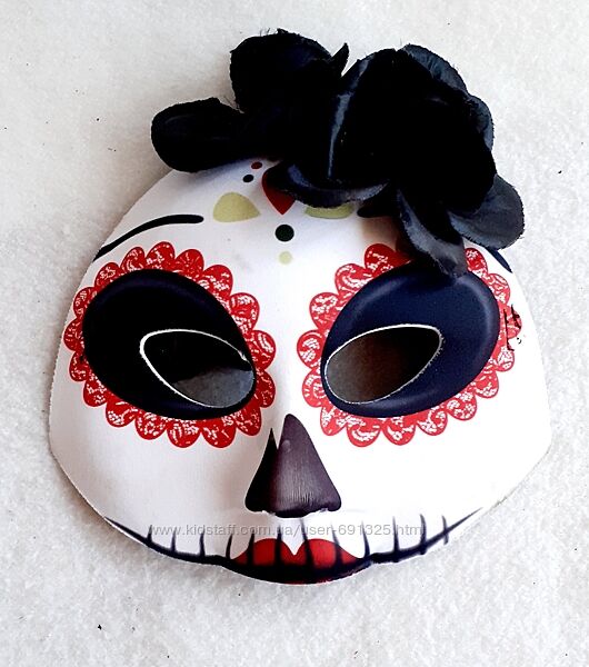 Карнавальна маска Santa Muerte 20 х 20 см.