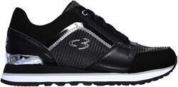  Skechers кроссовки, оригинал, с люрексом, блестящие, золотистые, серебрисые
