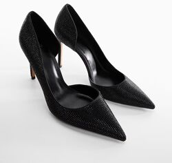 Туфлі зі стразами Mango 36