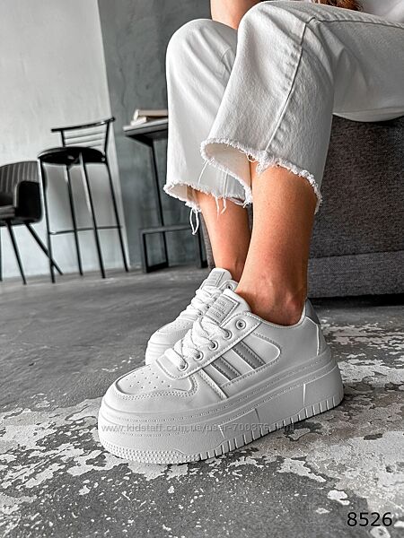 Кроссовки Vios белые/серый