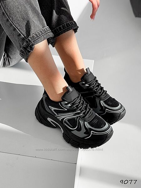 Кросівки Demur чорні/сірий