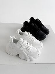 Кросівки Leona чорні/білі