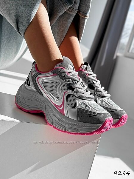 Кросівки Irena, срібло/рожевий