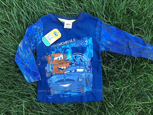 Nova стильный реглан 92р Тачки Мэтр