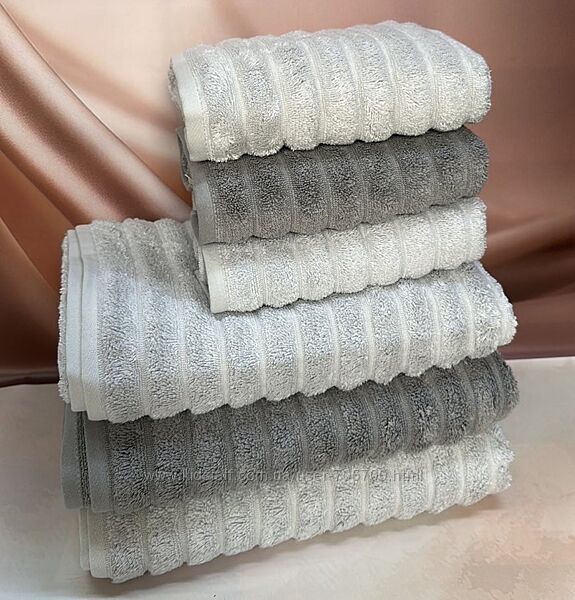 Надзвичайно якісні мякі та щільні турецькі рушники в наборах по 3 штуки