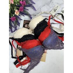 Бюстгальтер weiyesi мереживо push up рука адама чашка в 1370