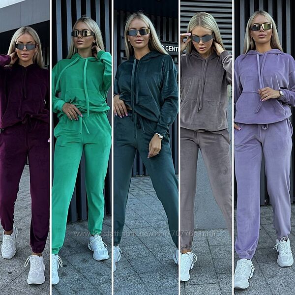 якісний велюровий костюм спортівний , різні кольори, норма і батал