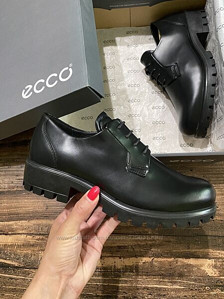 37р, 38р. Туфлі броги мокасіни Ecco MODTRAY W оригінал