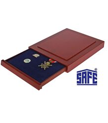 Деревяний бокс для значків та медалей - SAFE