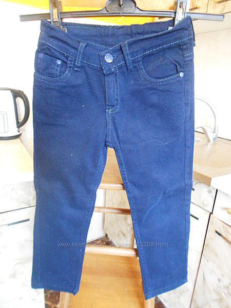 штаны брюки синие Zeyser 7 лет 122 см Турция 100коттон