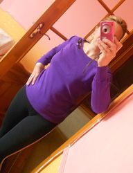 кофта свитер фиолетовая Ralph Lauren S 100коттон