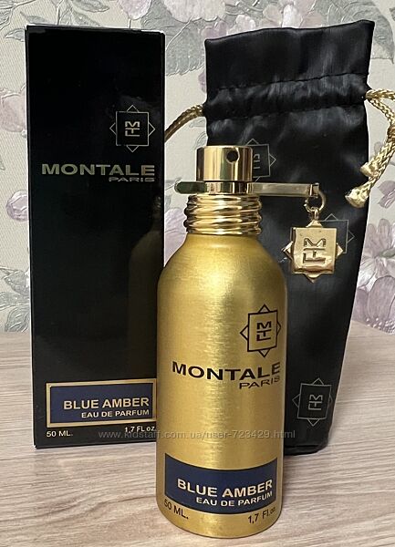 Montale Blue Amber, распив оригинальной парфюмерии