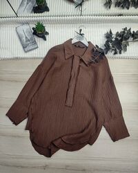 Щільна сорочка оверсайз Zara p S