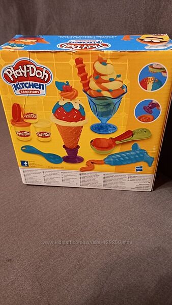 Набір для творчості Play-Doh Морозиво , без пластиліну
